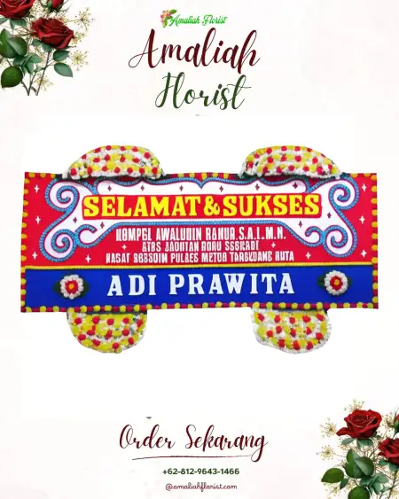 Papan Bunga Ucapan Selamat Sulabesi Timur